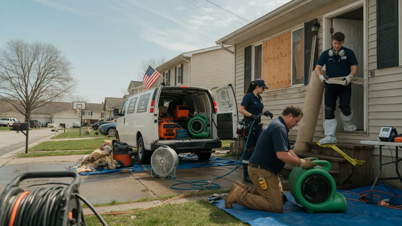 Water Damage Restoration in Walters, OK near me